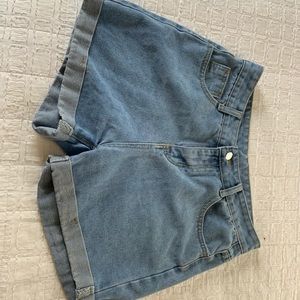 jean shorts